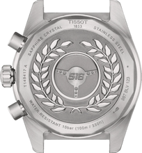 Load image into Gallery viewer, Tissot PR516 Chronograph Black Dial Silver Steel Strap Watch for Men - T149.417.11.051.00