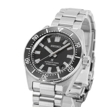 Load image into Gallery viewer, Seiko Prospex 1965 Heritage Divers Automatic Black Dial Silver Steel Strap Watch for Men - SPB453J1