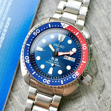 Load image into Gallery viewer, Seiko Prospex Sea Padi Blue Dial Silver Steel Strap Watch for Men - SRPE99K1