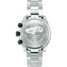 Load image into Gallery viewer, Seiko Prospex Speedtimer Solar Chronograph Datsun 240Z Collaboration Limited Edition Black Dial Two Tone Steel Strap Watch for Men - SSC957