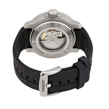 Load image into Gallery viewer, Tissot Seastar 2000 Professional Powermatic 80 Black Dial Black Rubber Strap Watch for Men - T120.607.17.441.01