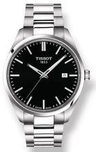 Load image into Gallery viewer, Tissot PR 100 Black Dial Silver Steel Strap Watch for Men - T150.410.11.051.00