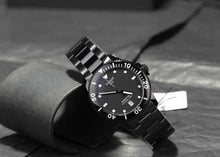Load image into Gallery viewer, Tissot Seastar 1000 Quartz Black Dial Black Steel Strap Watch for Men - T120.410.33.051.00