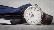 Load image into Gallery viewer, Tissot T Classic Dream Quartz White Dial Brown Leather Strap Watch for Men - T129.410.16.013.00