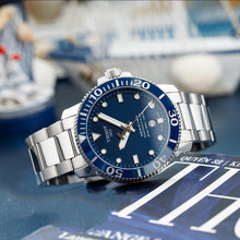 Load image into Gallery viewer, Tissot Seastar 1000 Powermatic 80 Blue Dial Silver Steel Strap Watch for Men - T120.407.11.041.03