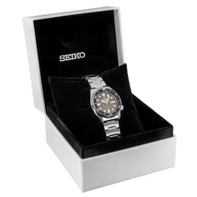 Load image into Gallery viewer, Seiko 5 Sports SKX Street Stonewash Black Dial Silver Steel Strap Watch for Men - SRPL79K1