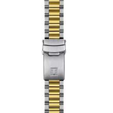 Load image into Gallery viewer, Tissot PR516 Chronograph Black Dial Two Tone Steel Strap Watch for Men - T149.417.22.051.00