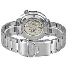 Load image into Gallery viewer, Seiko 5 Sports Automatic Blue Dial Silver Steel Strap Watch for Men - SRPC63J1