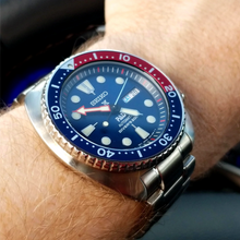 Load image into Gallery viewer, Seiko Prospex Sea Padi Blue Dial Silver Steel Strap Watch for Men - SRPE99K1