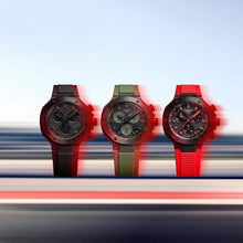 Load image into Gallery viewer, Tissot T Race Chronograph Black Dial Orange Rubber Strap Watch for Men - T141.417.37.051.02