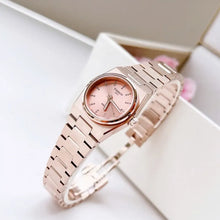 Load image into Gallery viewer, Tissot PRX Diamonds Rose Gold Dial Rose Gold Steel Strap Watch for Women - T137.010.33.506.00