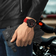Load image into Gallery viewer, Tissot T Race Chronograph Black Dial Red Rubber Strap Watch for Men - T141.417.37.061.01
