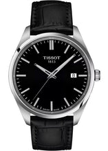 Load image into Gallery viewer, Tissot PR 100 Black Dial Black Leather Strap Watch for Men - T150.410.16.051.00