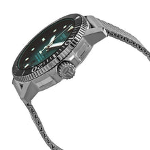 Load image into Gallery viewer, Tissot Seastar 1000 Powermatic 80 Automatic Green Dial Silver Mesh Strap Watch for Men - T120.407.11.091.00