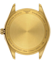 Load image into Gallery viewer, Tissot Ballade Quartz Black Dial Gold Steel Strap Watch for Men - T156.410.33.051.00