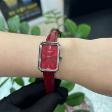 Load image into Gallery viewer, Tissot SRV Red Dial Red Leather Strap Watch for Women - T160.110.16.423.00