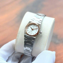 Load image into Gallery viewer, Tissot PRX Mother of Pearl Dial Silver Steel Strap Watch for Women - T137.010.21.111.00