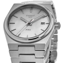 Load image into Gallery viewer, Tissot PRX Quartz Mother of Pearl Dial Silver Steel Strap Watch for Women- T137.210.11.111.00