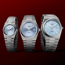 Load image into Gallery viewer, Tissot PRX Quartz Ice Blue Dial Silver Steel Strap Watch for Women - T137.010.11.351.00