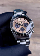 Load image into Gallery viewer, Seiko Solar Prospex Diver Speedtimer Chronograph Limited Edition Brown Dial Silver Steel Strap Watch for Men - SSC951