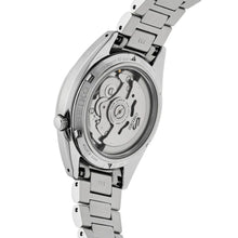 Load image into Gallery viewer, Seiko 5 Sports SNXS Automatic Gold Dial Silver Steel Strap Watch for Men - SRPL59K1