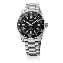 Load image into Gallery viewer, Seiko Prospex 1965 Heritage Divers Automatic Black Dial Silver Steel Strap Watch for Men - SPB453J1