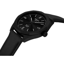 Load image into Gallery viewer, Tissot PRC 100 Solar Quartz Black Dial Black Leather Strap Watch for Men - T151.422.36.051.00