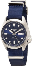 Load image into Gallery viewer, Seiko 5 Sports Automatic Blue Dial Blue Nylon Strap Watch for Men - SRPE63K1