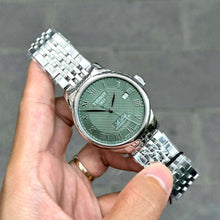 Load image into Gallery viewer, Tissot Le Locle Powermatic 80 Automatic Green Dial Silver Steel Strap Watch for Men - T006.407.11.093.00