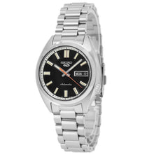 Load image into Gallery viewer, Seiko 5 Sports SNXS Series Automatic Black Dial Silver Steel Strap Watch for Men - SRPK89K1