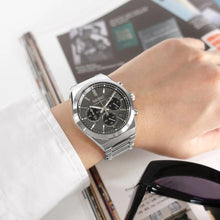 Load image into Gallery viewer, Seiko Conceptual Chronograph Grey Dial Silver Steel Strap Watch for Men - SSB455P1