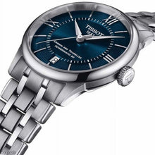 Load image into Gallery viewer, Tissot Chemin Des Tourelles Powermatic 80 Blue Dial Silver Steel Strap Watch for Men - T139.407.11.048.00