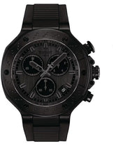 Load image into Gallery viewer, Tissot T-Race Chronograph Black Dial Black Rubber Strap Watch for Men - T141.417.37.061.00