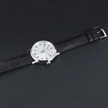 Load image into Gallery viewer, Tissot T-Sport Gent XL Silver Dial Brown Leather Strap Watch for Men - T116.410.16.037.00