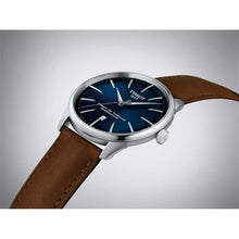 Load image into Gallery viewer, Tissot Chemin des Tourelles Automatic Powermatic 80 Blue Dial Brown Leather Strap Watch for Men - T139.407.16.041.00