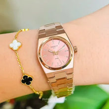 Load image into Gallery viewer, Tissot PRX Diamonds Rose Gold Dial Rose Gold Steel Strap Watch for Women - T137.010.33.506.00