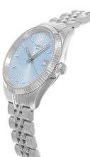 Load image into Gallery viewer, Tissot Ballade Quartz Blue Dial Silver Steel Strap Watch for Women - T156.210.11.351.00