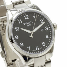 Load image into Gallery viewer, Tissot T-Sport Gent XL Black Dial Silver Steel Strap Watch for Men - T116.410.11.057.00