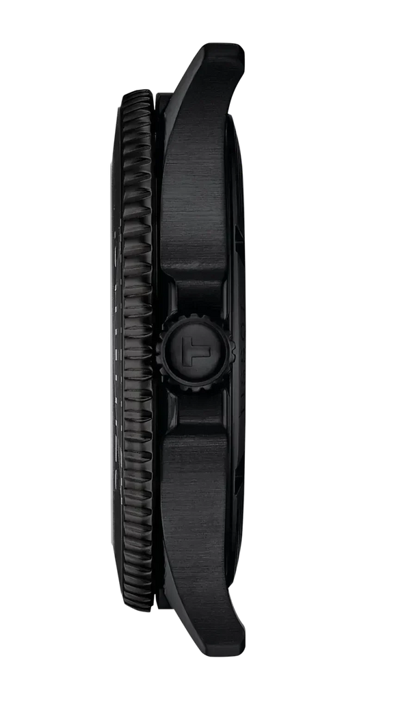 Tissot Tissot Seastar 1000 Quartz Green Dial Black Steel Strap Watch for Men - T120.410.33.091.00