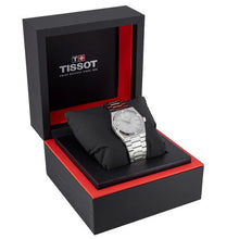 Load image into Gallery viewer, Tissot PRX Quartz Mother of Pearl Dial Silver Steel Strap Watch for Women- T137.210.11.111.00