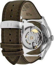 Load image into Gallery viewer, Tissot Chemin des Tourelles Automatic Powermatic 80 Ivory Dial Green Leather Strap Watch for Men - T139.407.16.261.00