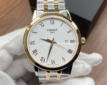 Load image into Gallery viewer, Tissot T Classic Dream Quartz White Dial Two Tone Steel Strap Watch for Men - T129.410.22.013.00