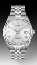 Load image into Gallery viewer, Tissot Ballade Powermatic 80 COSC Silver Dial Silver Steel Strap Watch for Men - T156.408.11.033.00