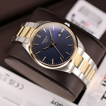 Load image into Gallery viewer, Tissot PR 100 Blue Dial Two Tone Steel Strap Watch for Men - T150.410.22.041.00