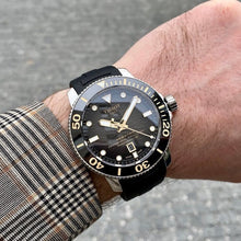 Load image into Gallery viewer, Tissot Seastar 2000 Professional Powermatic 80 Black Dial Black Rubber Strap Watch for Men - T120.607.17.441.01