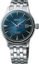 Load image into Gallery viewer, Seiko Presage Cocktail Time Automatic Blue Dial Silver Steel Strap Watch for Men - SRPB41J1