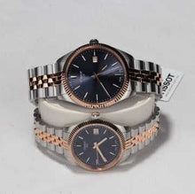 Load image into Gallery viewer, Tissot Ballade Quartz Blue Dial Two Tone Steel Strap Watch for Women - T156.210.22.041.00