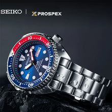 Load image into Gallery viewer, Seiko Prospex Sea Padi Blue Dial Silver Steel Strap Watch for Men - SRPE99K1