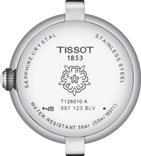 Load image into Gallery viewer, Tissot Bellissima Small Lady Mother of Pearl Dial Green Leather Strap Watch for Women - T126.010.16.113.02