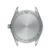 Load image into Gallery viewer, Tissot Ballade Quartz Green Dial Silver Steel Strap Watch for Men - T156.410.11.091.00